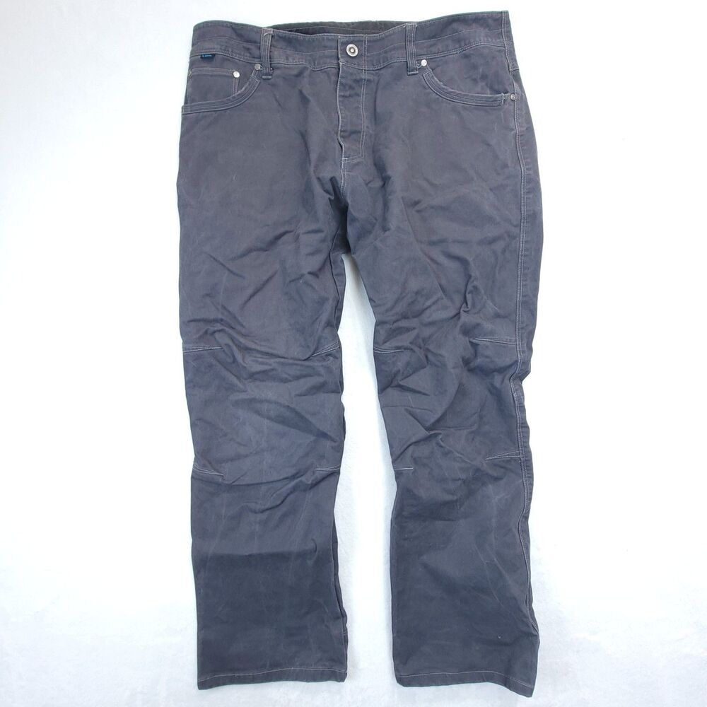 Kuhl Rydr Jeans Mens 38x30 Gray Stretch Outdoor Pants Casual